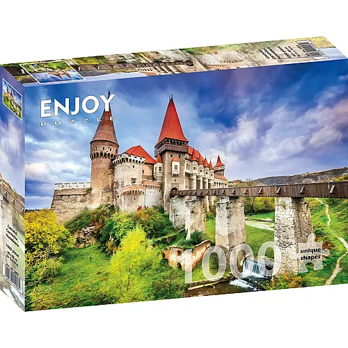 Enjoy Puzzle Das Corvin-Schloss, Hunedoara - 1000 Teile