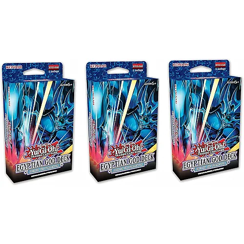 Konami Yu-Gi-Oh! �gyptisches G�tter-Deck 3er Set: Obelisk der Peiniger (DE)