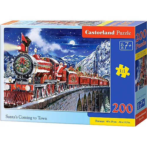 Santas Coming to Town 200Teile
