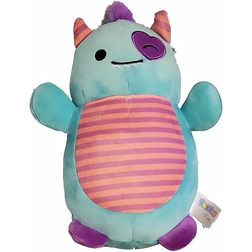 Squishmallows Valentines Hug Mees Leon The Monster, 25,4 cm
