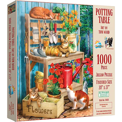 Potting Table 1000Teile
