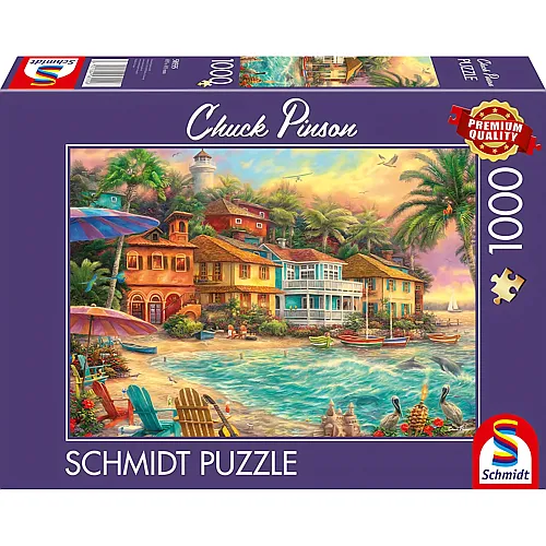 Schmidt Puzzle Chuck Pinson Inselzeit - 1000 Teile