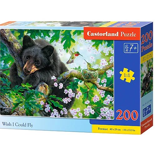Castorland Puzzle Wish I Could Fly - 200 Teile