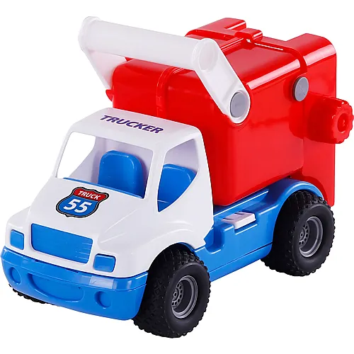 Cavallino Toys Cavallino Grip M�llwagen mit Gummireifen, 29 cm