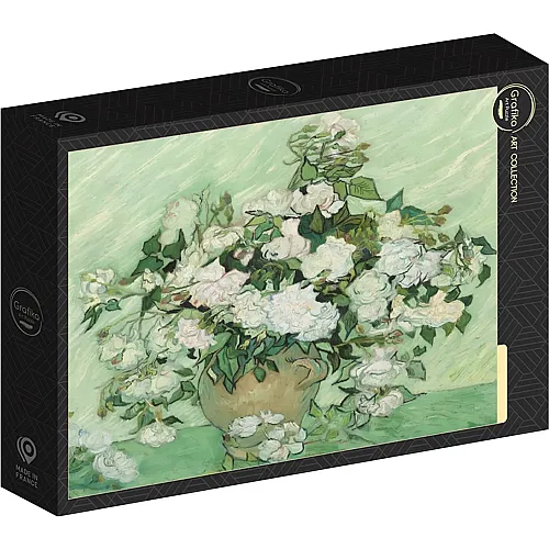 Grafika Puzzle Art Collection Vincent Van Gogh - Roses, 1890 - 1000 Teile