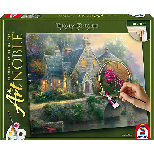 Schmidt My Artnoble Thomas Kinkade Lamplight Manor - 50 x 40 cm