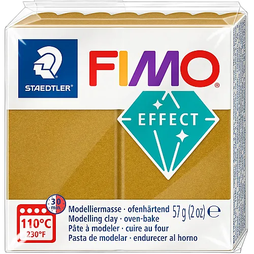 Modelliermasse Gold