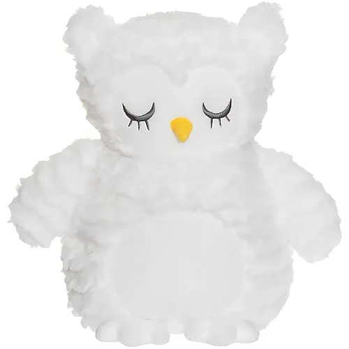 W�rmekissen Eule Weiss - 35 cm