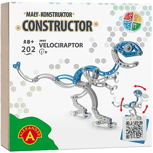 Dino Velociraptor - 202 Teile