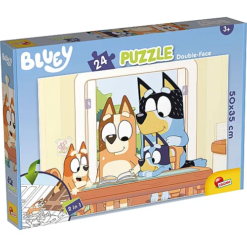 Lisciani Puzzle 2in1 Bluey - 24 Teile