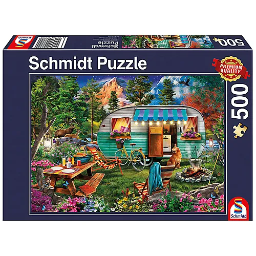 Schmidt Puzzle Camper-Romantik (500Teile)