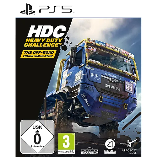 Aerosoft Heavy Duty Challenge: The Off-Road Truck Simulator [PS5] (D)