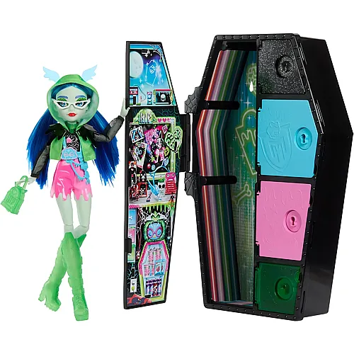 Mattel Monster High Skulltimate Secrets Ghoulia Yelps Puppe