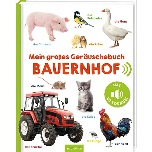 ars Edition Mein grosses Geruschebuch Bauernhof
