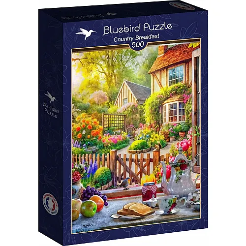 Bluebird Puzzle Puzzle 500 Teile L�ndliches Fr�hst�ck