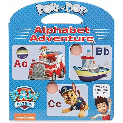 Melissa & Doug PAW Patrol Kinderbuch � Poke-A-Dot: Alphabet Adventure