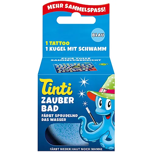 Tinti Zauberbad Blau - 40 g