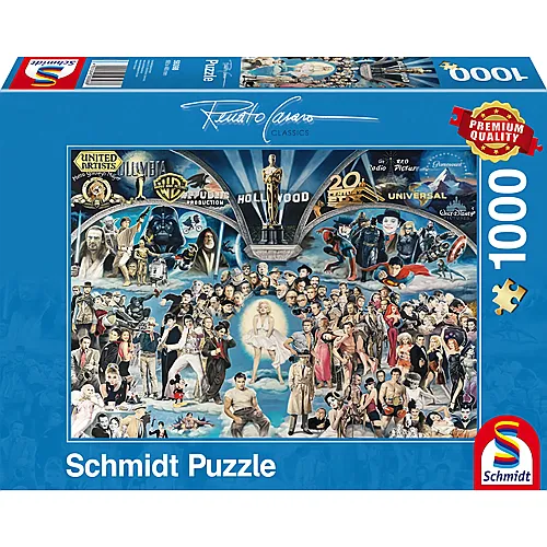 Schmidt Puzzle Renato Casaro Hollywood (1000Teile)