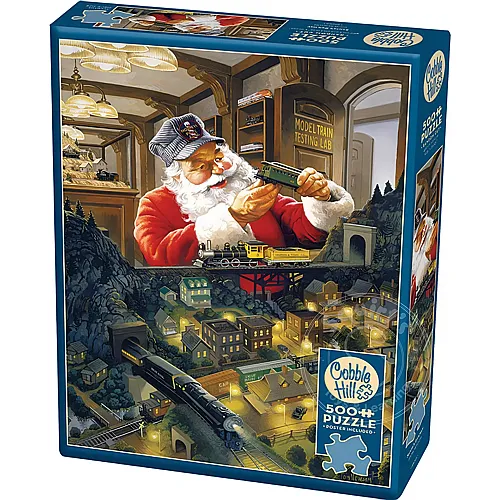 Cobble Hill Puzzle Santa's Railway - 500 Teile