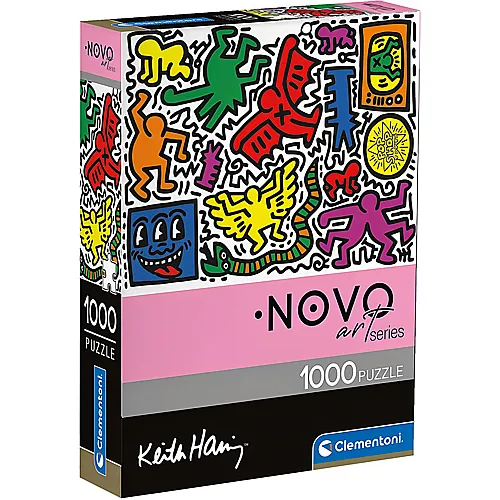 Clementoni Puzzle Novo Art Series Keith Haring #1 (1000Teile)