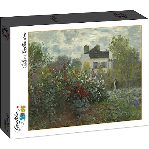 Grafika Puzzle Art Collection Claude Monet Grafika Kids The Artist's Garden in Argenteuil, 1873 - 12 Teile