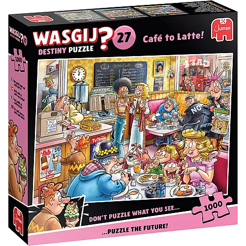 WASGIJ Destiny Café to Latte 1000Teile