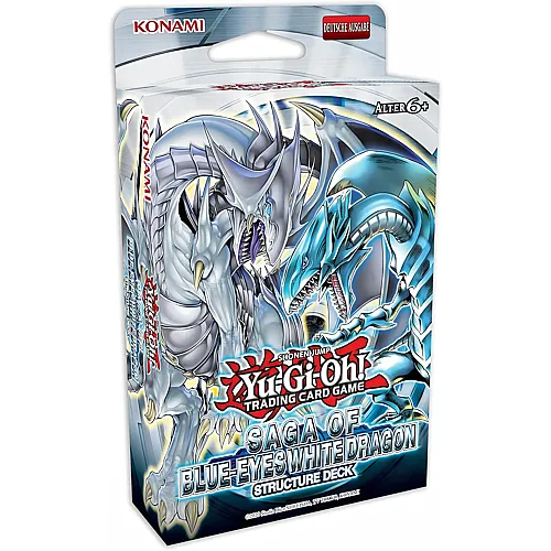 Konami Yu-Gi-Oh! Saga of Blue-Eyes White Dragon Structure Deck Unlimited Reprint - Deutsch