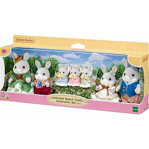 Sylvanian Families Waldkaninchen Familie / Festtag 5863