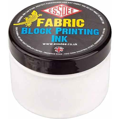 Essdee Textil-druckfarbe Weiss 150ml