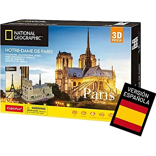 3D Puzzle Notre Dame De Paris 128 teilig