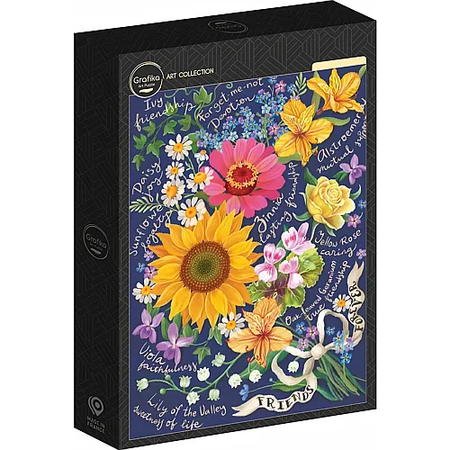 Grafika Puzzle Art Collection Freundschaftsstrauss - 1000 Teile