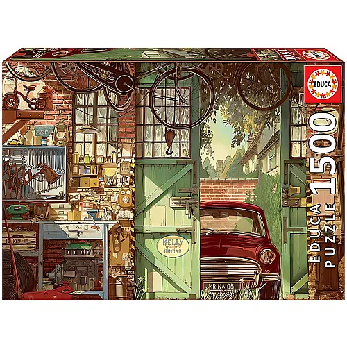 Educa Puzzle Old Garage Arly Jones (1500Teile)
