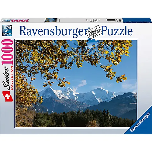 Ravensburger Puzzle Swiss Collection Eiger, Mnch und Jungfrau (1000Teile)