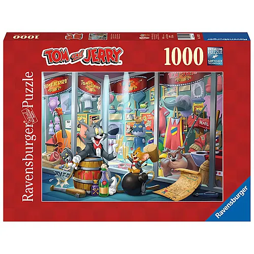Ravensburger Puzzle Ruhmeshalle von Tom & Jerry (1000Teile)