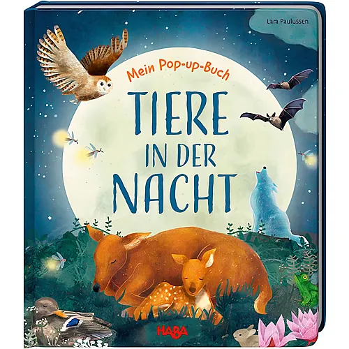 HABA Mein Pop-up-Buch Tiere in der Nacht (20x23cm)