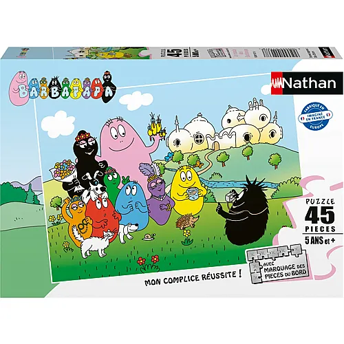 Die Welt der Barbapapas 45Teile