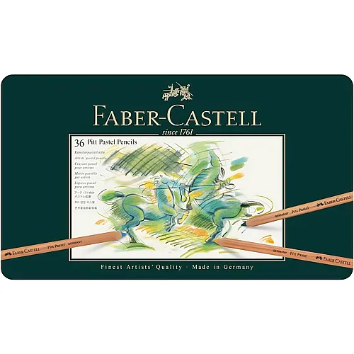 Faber-Castell Farbstifte Pitt Pastel Metalletui (36Teile)