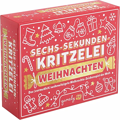 Sechs-Sekunden-Kritzelei Weihnachten
