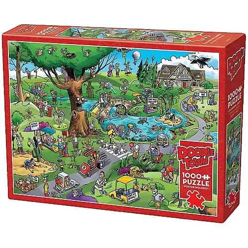 DoodleTown - Verr�ckter Golfplatz 1000Teile