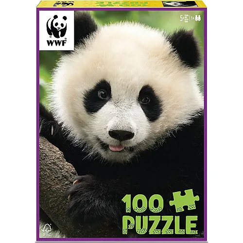 Ambassador Puzzle WWF Panda (100Teile)
