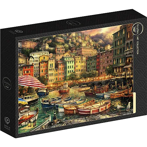 Grafika Puzzle Art Collection Chuck Pinson - Vibrance of Italy - 1000 Teile