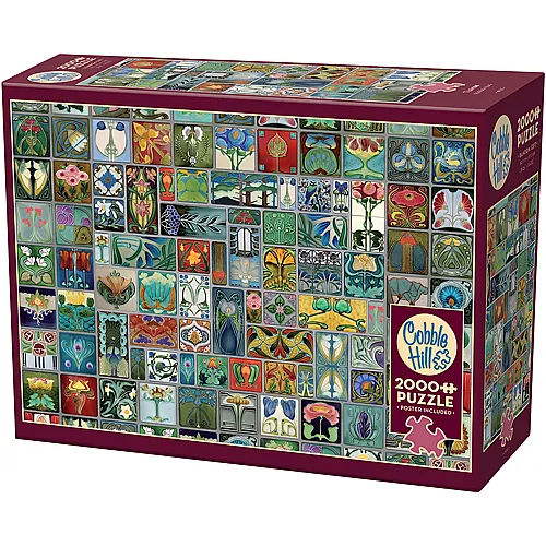 Cobble Hill Puzzle Tilework - 2000 Teile