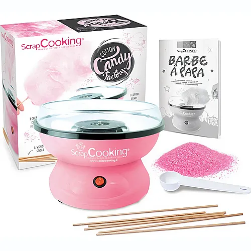 ScrapCooking Zuckerwatten-Maschine Pink