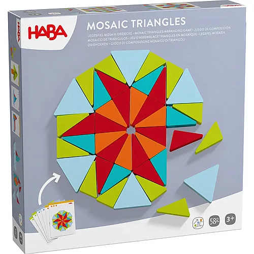 HABA Legespiel Mosaik-Dreiecke