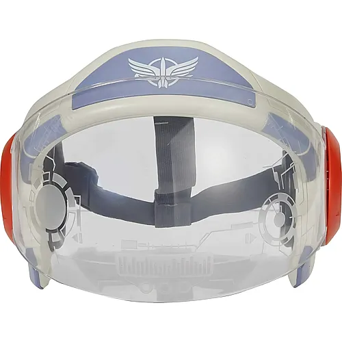 Mattel Buzz Lightyear HHJ73 - Space Ranger-Trainingsvisier Kost�m Spielzeug, vom Film inspirierte lila wei� rote Kopfbedeckung f�r Rollenspiel, Spielzeug Geschenk f�r Kinder ab 4 Jahren