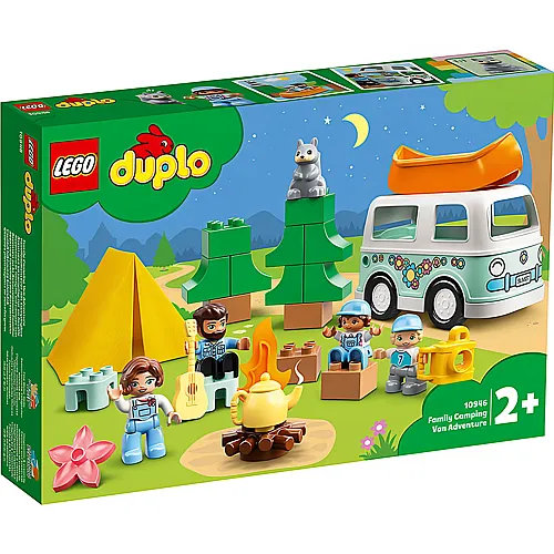 LEGO DUPLO Stadt Familienabenteuer mit Campingbus (10946)