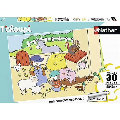 Nathan Puzzle Tchoupi - 30 Teile