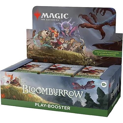 Magic The Gathering Bloomburrow Play-Booster Display - 36 Booster - Deutsch
