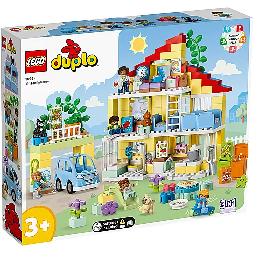 LEGO DUPLO Stadt 3-in-1-Familienhaus (10994)