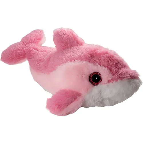 Carl Dick Delfin mit Glitzer-Augen Rosa - 29 cm